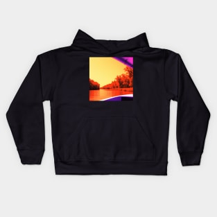 Tangerine Trees and Marmalade Skies Kids Hoodie